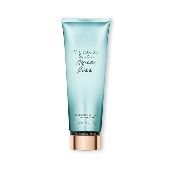 Victoria's Secret Aqua Kiss Fragrance Body Lotion, (8 oz)