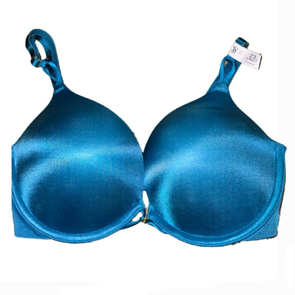 Victoria's Secret Bombshell Add 2 Cup Bra with Multi-Way Straps - 32D in "Jade"