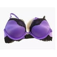 thumbnail image 1 of Victoria's Secret Bombshell Add 2 Cups Lace Detail Bra Color Purple, 36B NWT, 1 of 2