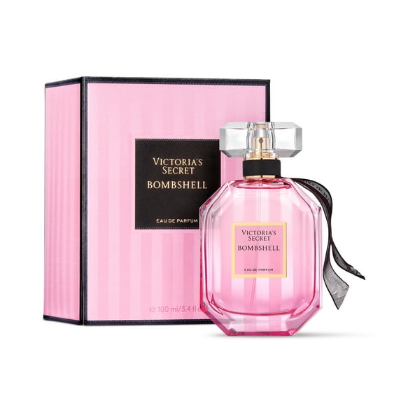 Victoria's Secret Bombshell Eau de Parfum, Notes of Purple Passion Fruit, Shangri-La Peony & Vanilla Orchid, Perfumes for Women (3.4 oz)