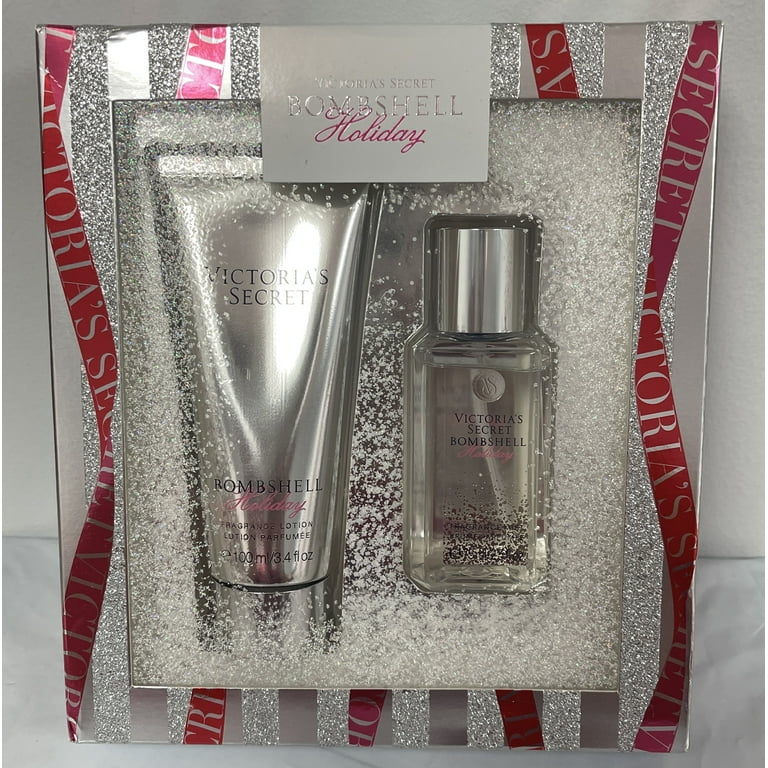Victoria's Secret Bombshell Holiday Mist and Lotion Gift Set 2 Piece 