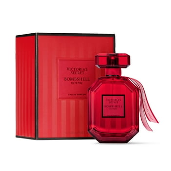 Victoria's Secret Bombshell Intense Eau de Parfum, Notes of Cherry, Red Peony & Sultry Vanilla, Perfumes for Women (3.4 oz)