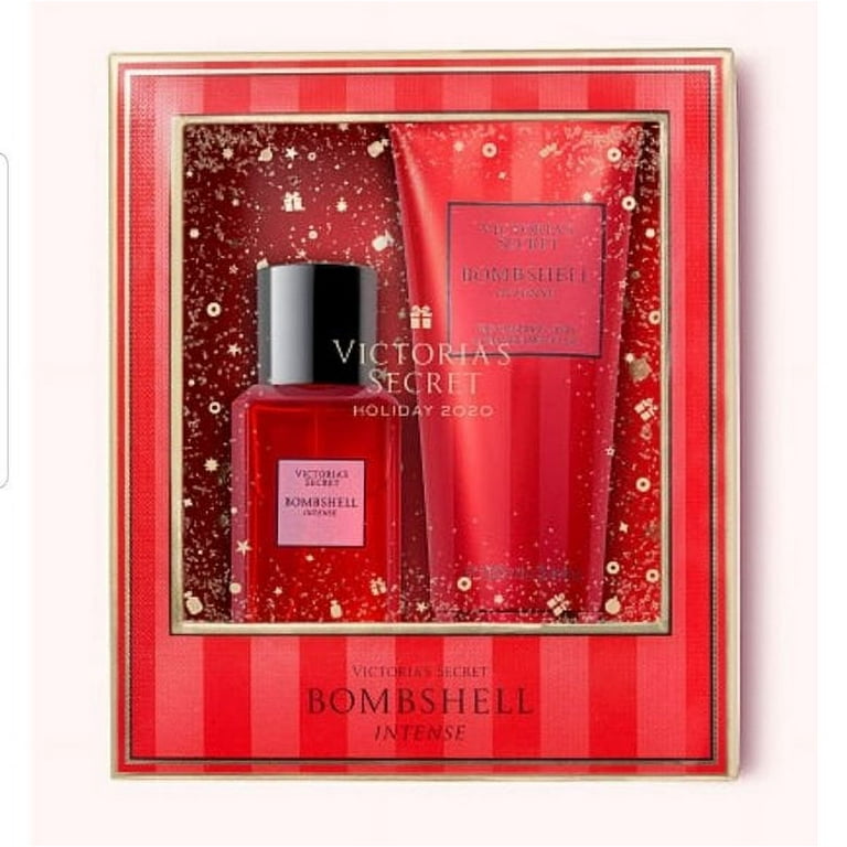 Victoria's Secret Bombshell Intense Fragrance Mist and Body Lotion 2-Piece  Gift Set for Women 