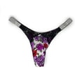 thumbnail image 1 of Victoria's Secret Bombshell Shine Strap Thong Panty White Floral, Small NWT, 1 of 2