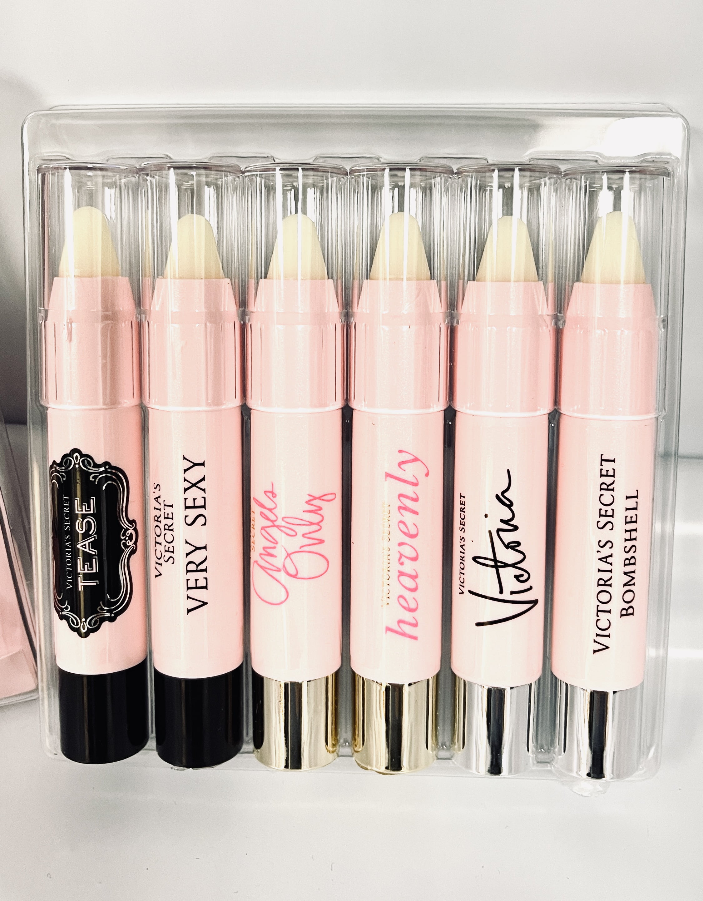 Victoria's Secret Crayons Set of 6 Tease, Very Sery Sexy, Angels Only