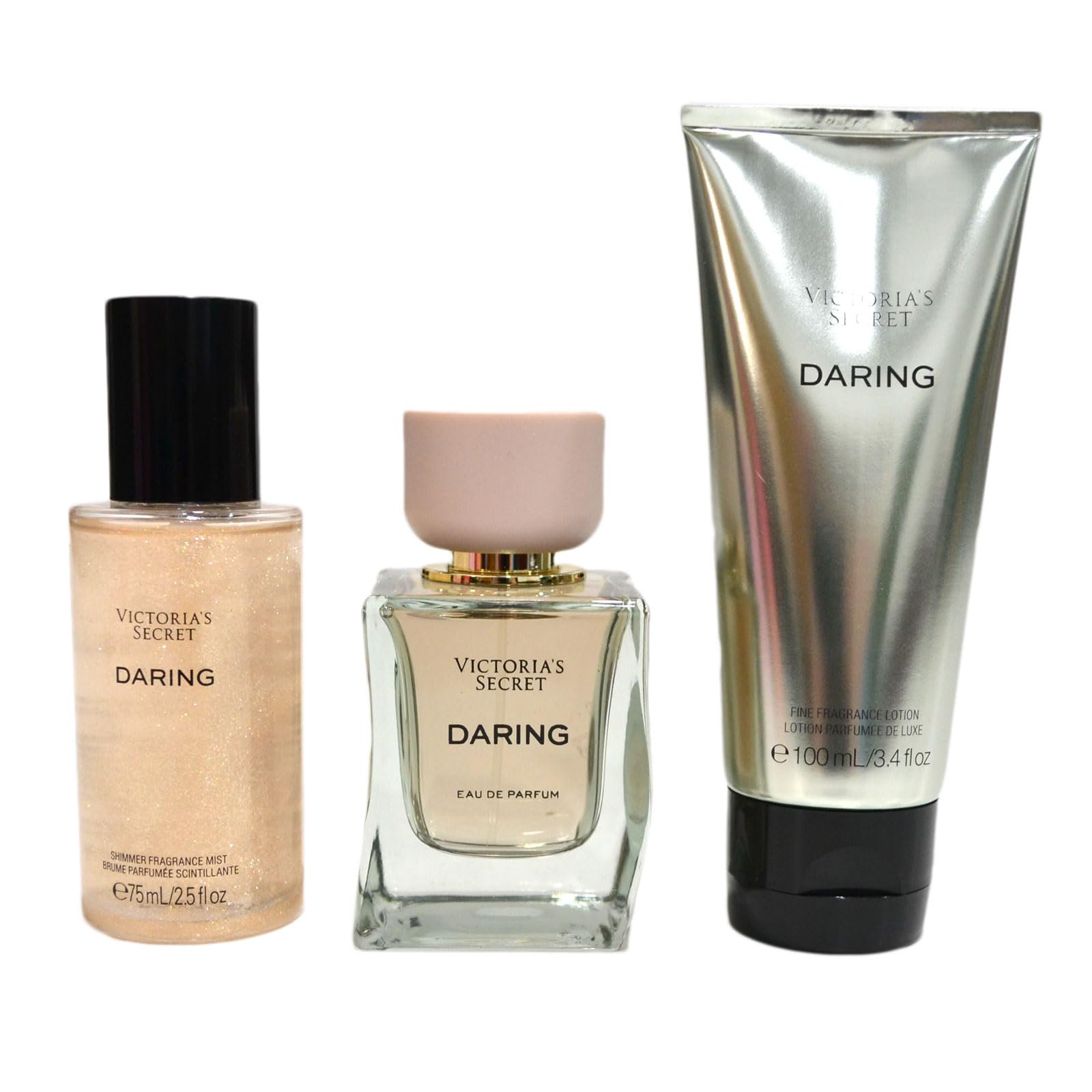 Victoria S Secret Daring 3 Piece Eau De Parfum Mist Lotion Gift Set: What Stands Out on Walmart