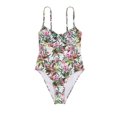 thumbnail image 1 of Victoria's Secret Essential Wicked One Piece Swimsuit Tropical Palm Size Small NWT, 1 of 2