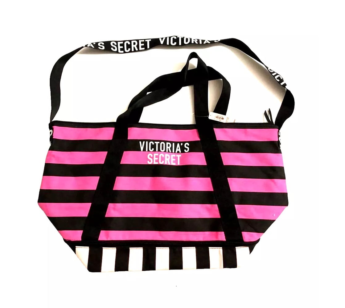 BRAND NEW 2023 Victoria’s Secret PINK Logo Weekender Tote sold Bag Bundle