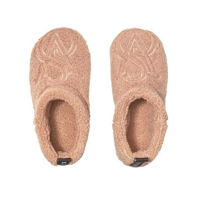 Victoria s Secret Fleece Slippers Booties Boots Hard Bottom Color Camel Size Small 5 6 NWT Walmart