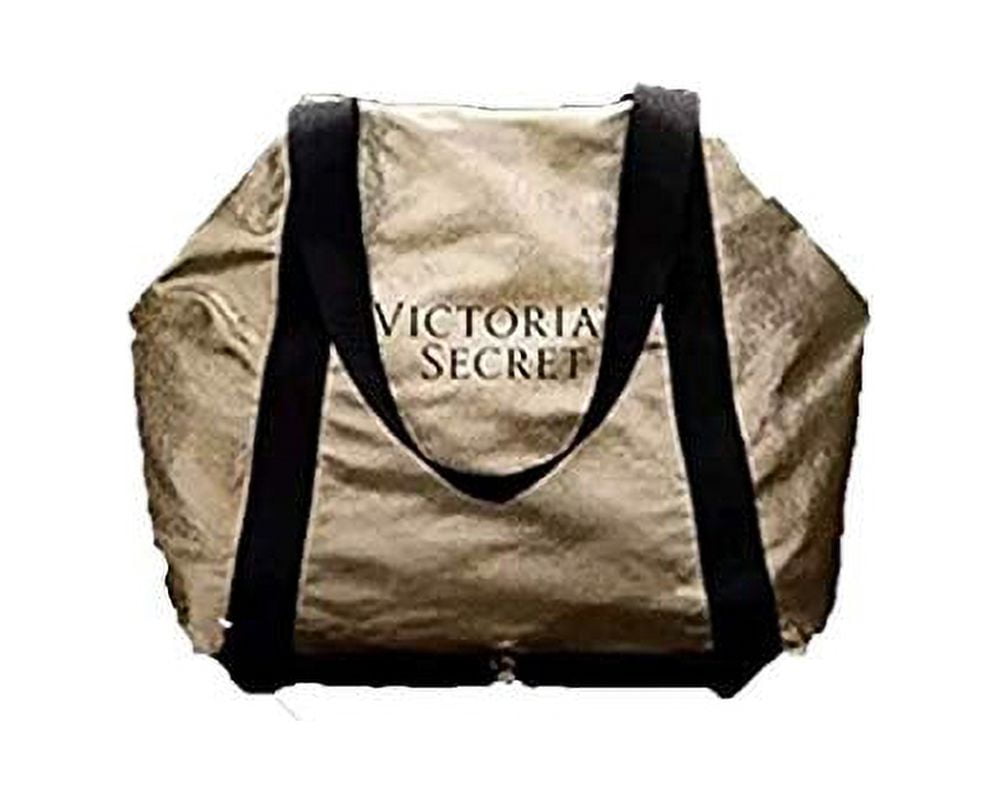 victoria secret gold tote