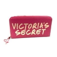 thumbnail image 1 of Victoria's Secret Large Bi-Fold Wallets For Women Colorblock Gold and Pink NWT, 1 of 3