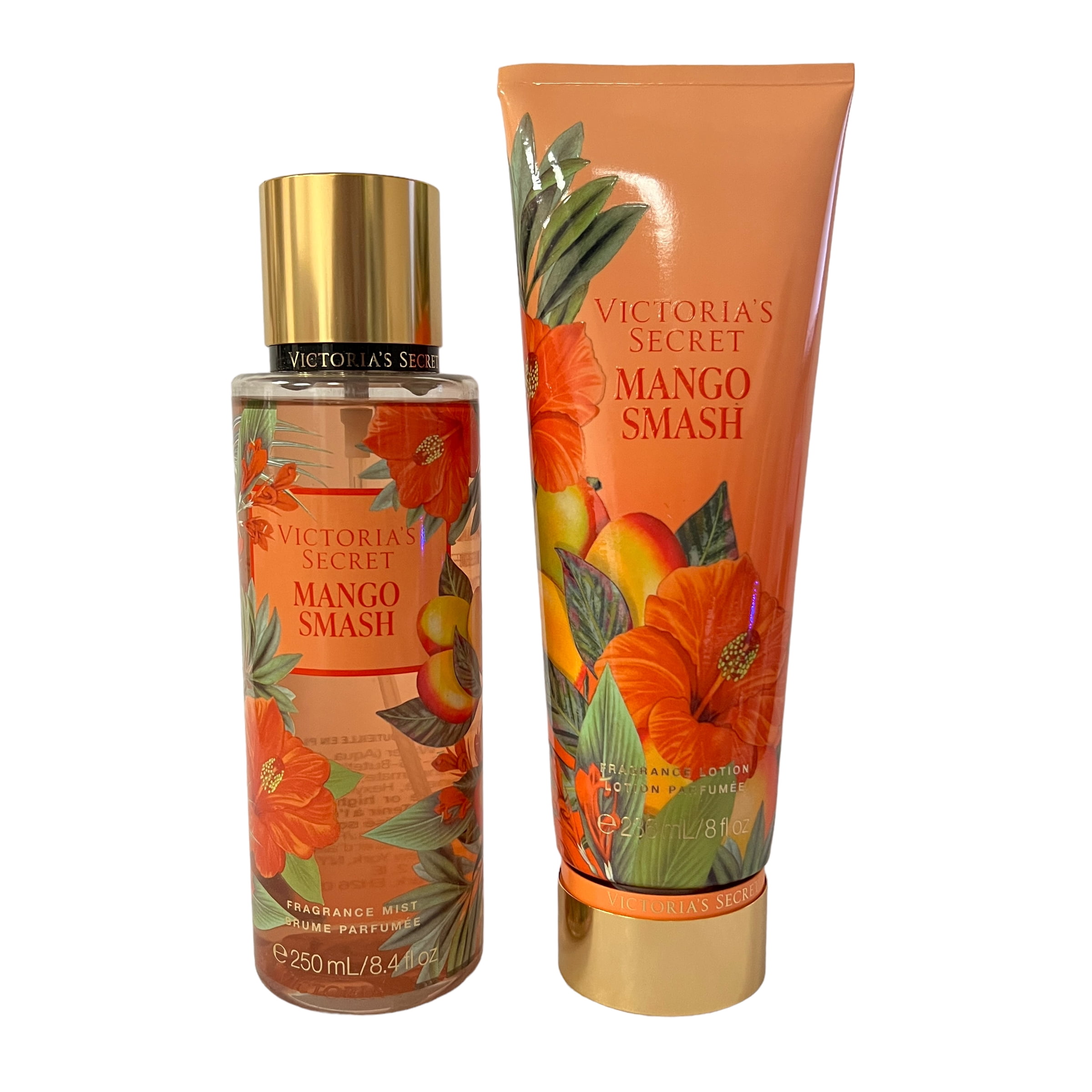 Victoria's Secret Mango Smash Fragrance Mist & Body Lotion Set