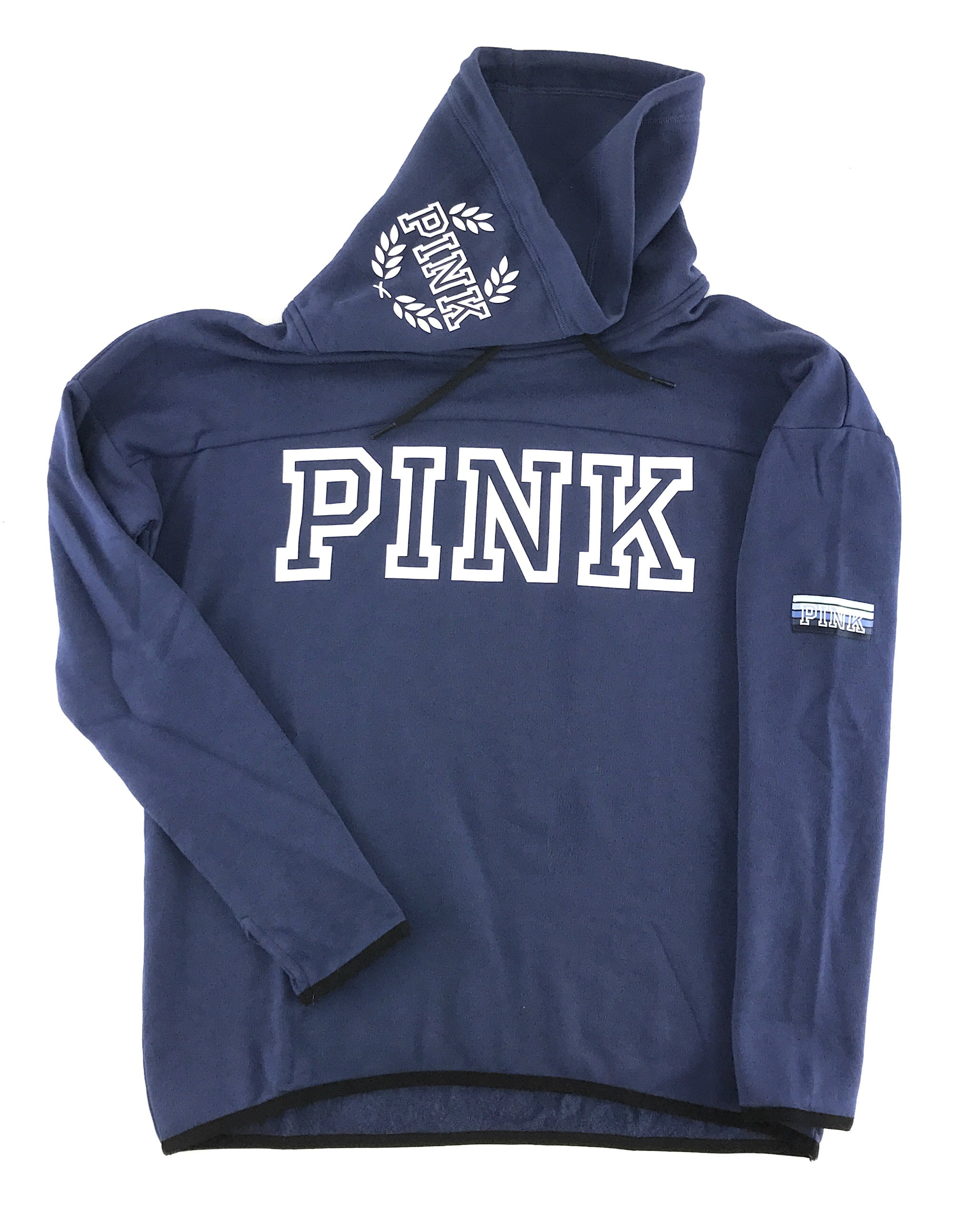Navy blue victoria secret hoodie hot sale