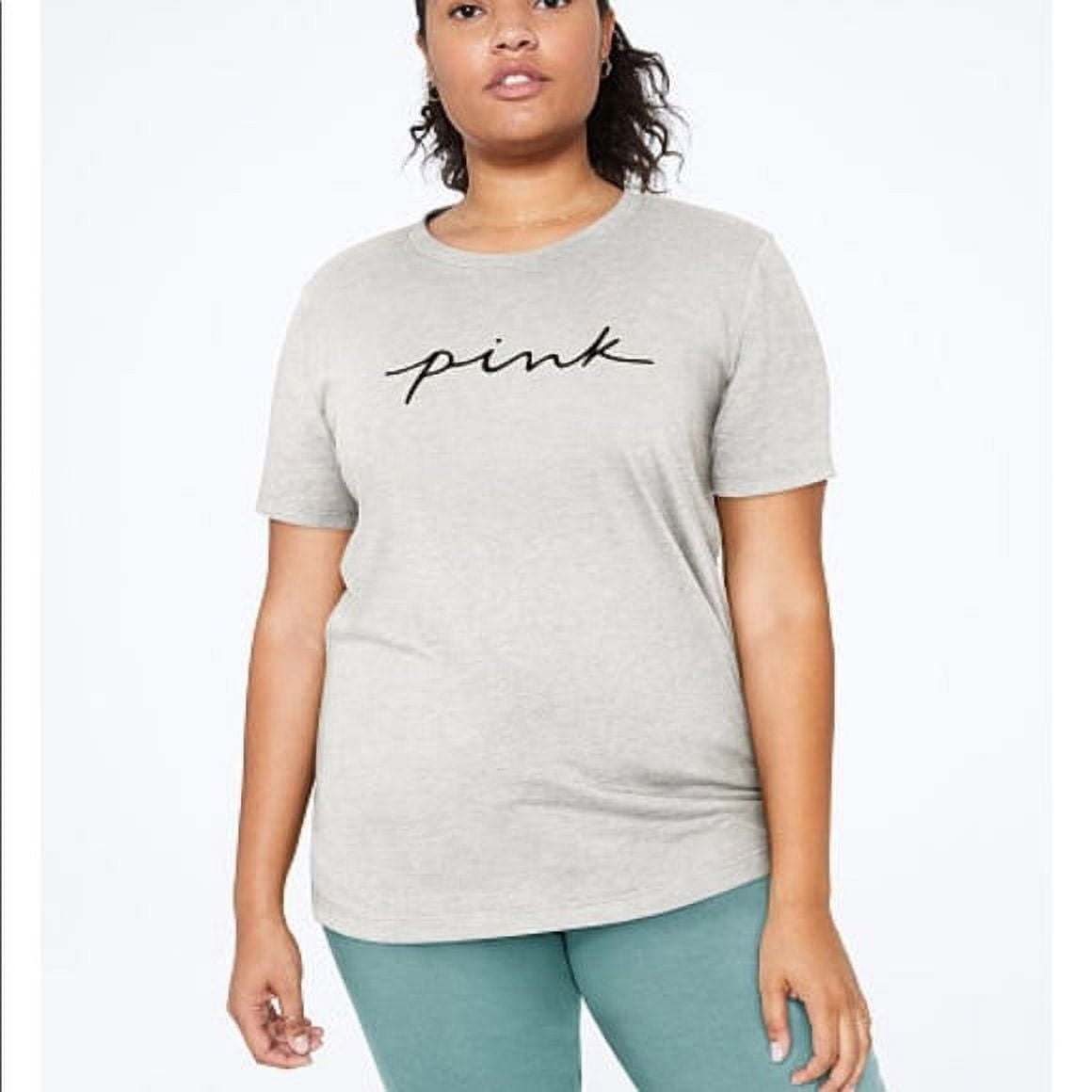 pink t shirt womens victoria secret
