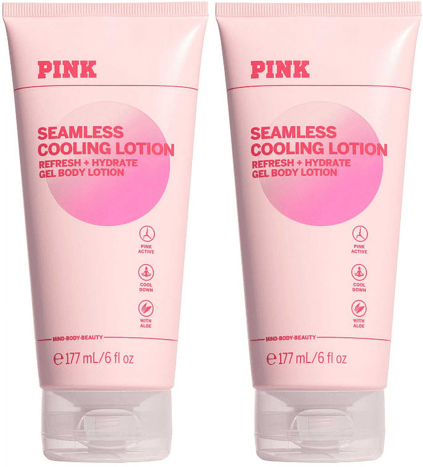 Victoria's Secret/PINK Seamless Cooling Lotion with Aloe 6 fl. oz. set of 2