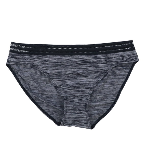 Victoria's Secret Panties Everyday Perfect Bikini Small Marl Black Lace Top