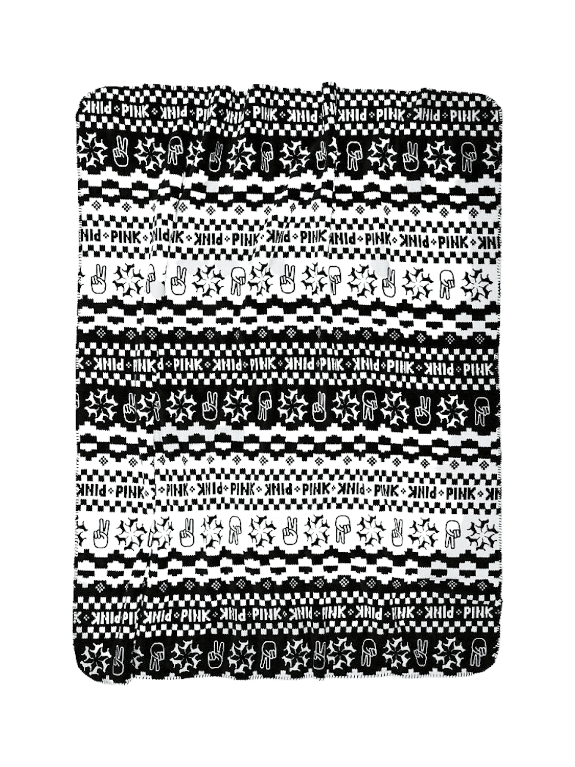 Victoria secret black blanket sale