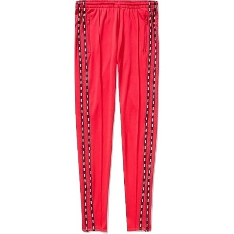 Victoria s Secret Pink Active Skinny Track Pant Color Red Size Small NWT