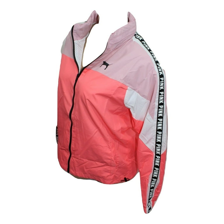 Full zip anorak pink best sale