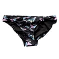 thumbnail image 1 of Victoria's Secret Pink Bikini Swim Bottom Ruched - Front  Multi Butterfly Print Size Large NWT, 1 of 2