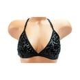thumbnail image 1 of Victoria's Secret Pink Bling Fashion Show Racerback Small Lace Bra Bralette Top, 1 of 2