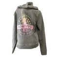 thumbnail image 1 of Victoria's Secret Pink Bling New York Full Zip Hoodie Sweatshirt Gray Size Large New, 1 of 3