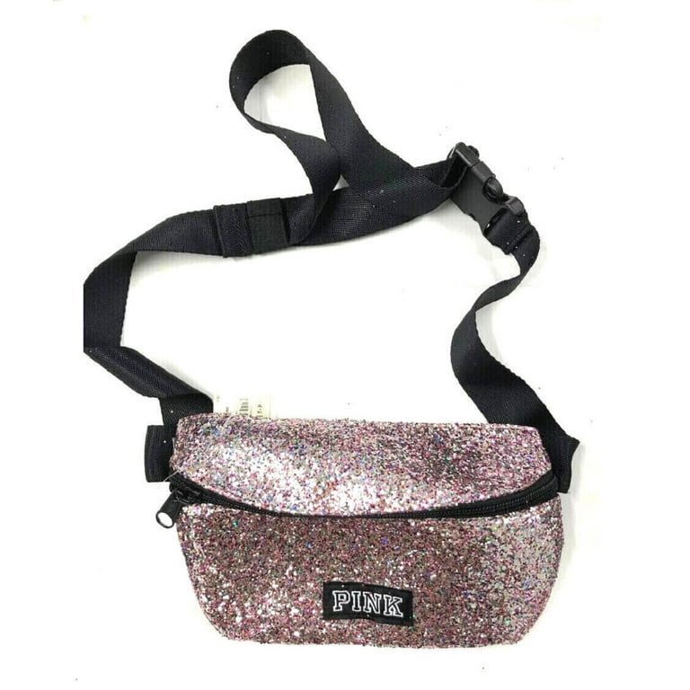 Victoria s Secret Pink Bling Shine Belt Bag Fanny Pack Multicolor Glitter New Walmart