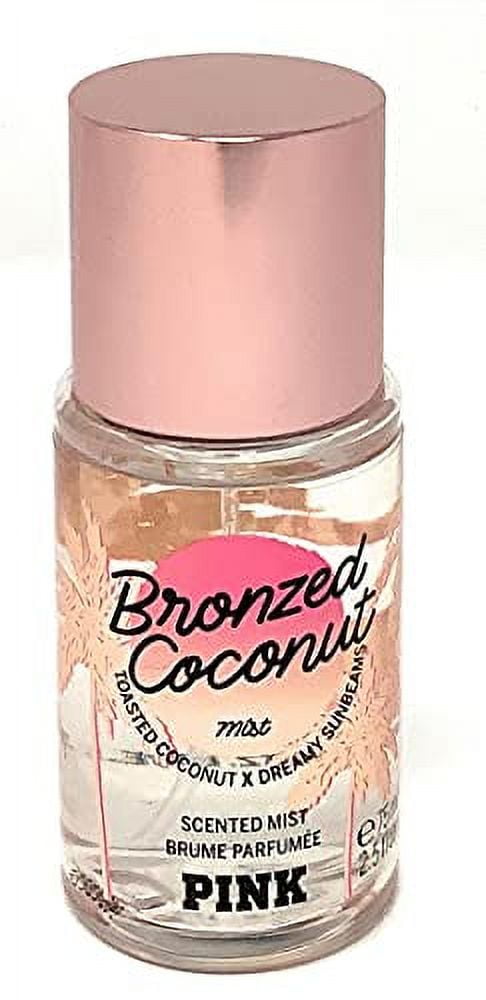 Victoria's Secret Pink Bronzed Coconut Scented Body Mist 2.5 fl oz 