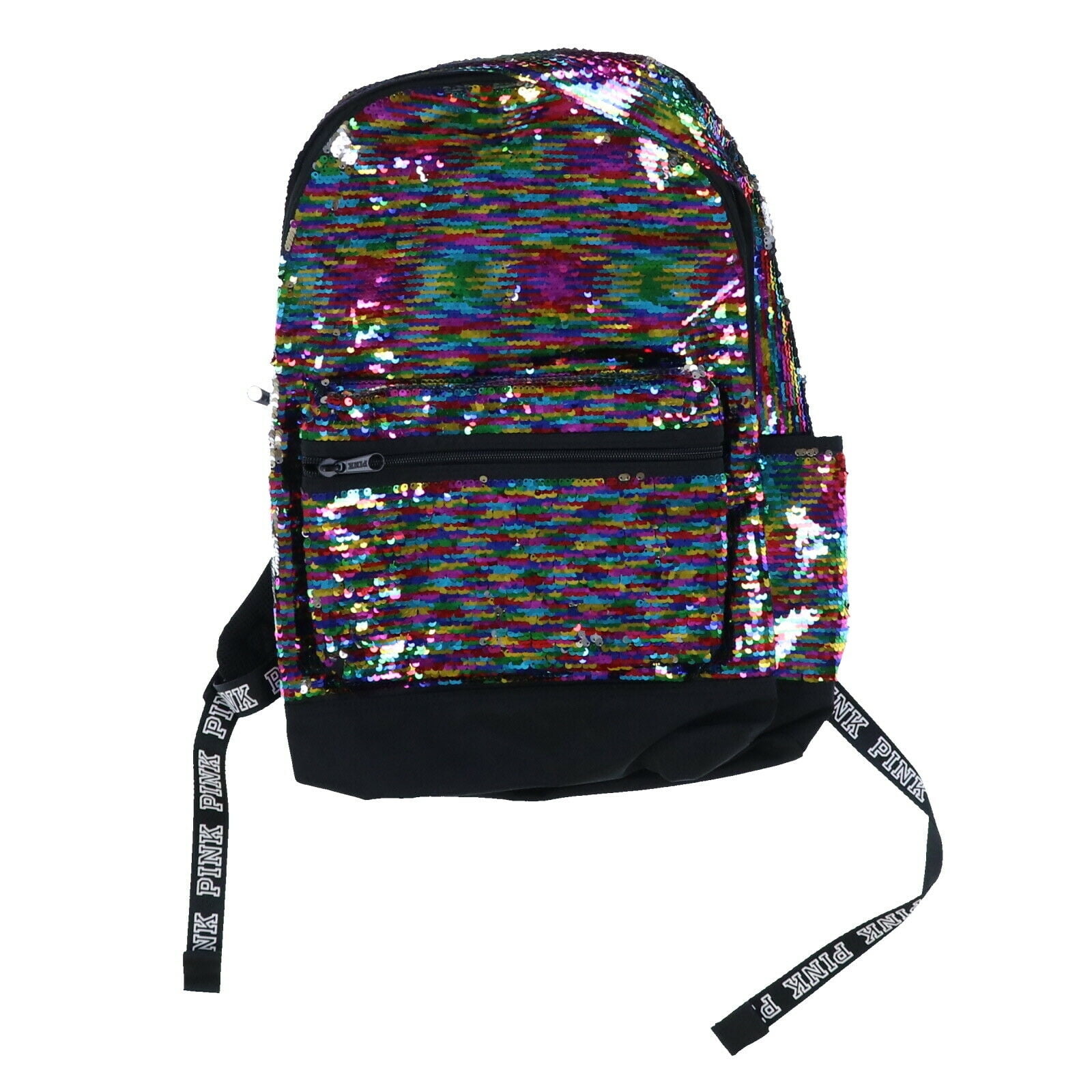 Pink bling campus backpack hot sale