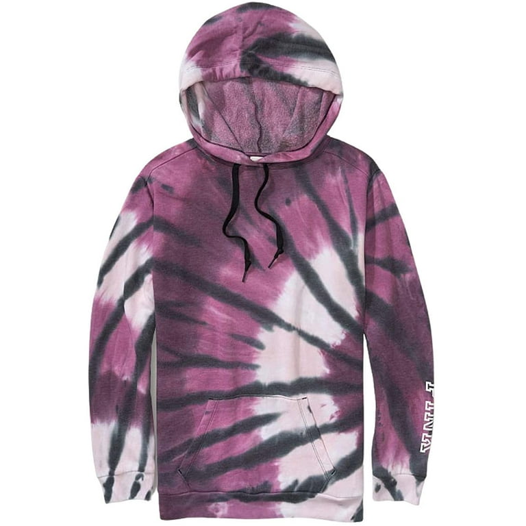 Victoria s Secret Pink Everyday Campus Lounge Pullover Sweatshirt Hoodie Color Tie Dye Size Small NWT Walmart