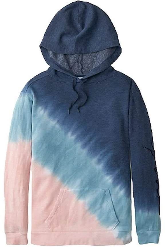 Pink Everyday Campus Lounge Pullover Sweatshirt Hoodie Color Tie Dye Size X-Small NWT