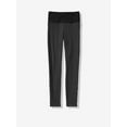 thumbnail image 1 of Victoria's Secret Pink High Waist Cotton Full Length Legging Dark Gray Logo Size Small New, 1 of 3
