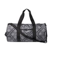 thumbnail image 1 of Victoria's Secret Pink Logo Black & White Paisley Duffle Weekender Bag New, 1 of 3