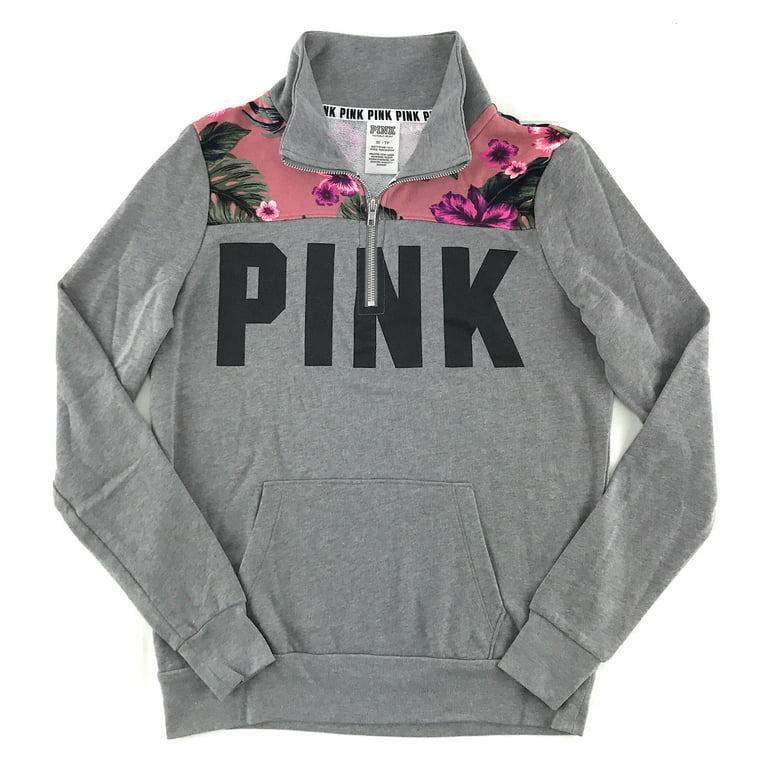 Victoria's Secret Pink Perfect Quarter Zip Sweatshirt