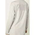 thumbnail image 1 of Victoria's Secret Pink Shine Long Sleeve Crew Tee Shirt Light Silver Shine Rhinestone Logo Size Large NWT, 1 of 4