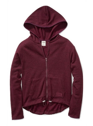 Maroon victoria secret hoodie top