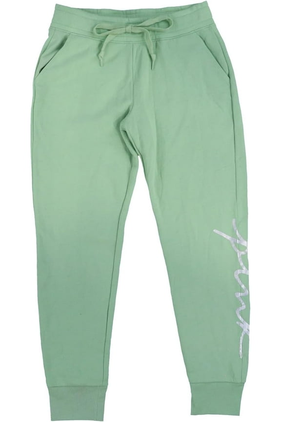 Pink Sweatpants Skinny Jogger (Light Green, S)