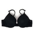 thumbnail image 1 of Victoria's Secret Pink Wear Everywhere Push-Up Bra 36D Black Leopard Lace, 1 of 2
