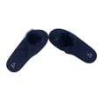 thumbnail image 1 of Victoria's Secret Pom Pom Slippers Color Navy Blue Size Large (9/10) NWT, 1 of 2