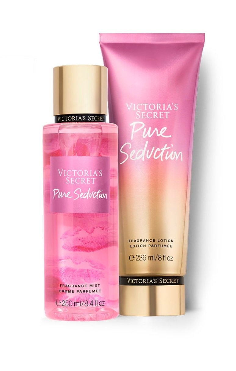 Victoria's Secret Pure Seduction Fragrance Mist and Lotion Set 