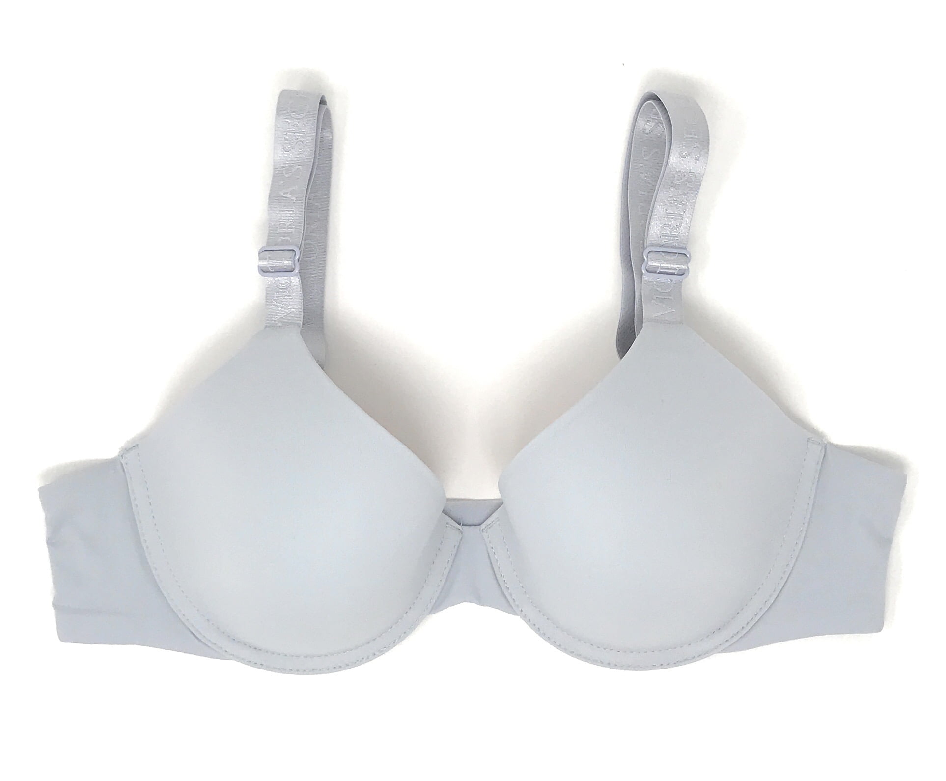 Victorias Secret t shirt lightly lined wireless 32C gray bra