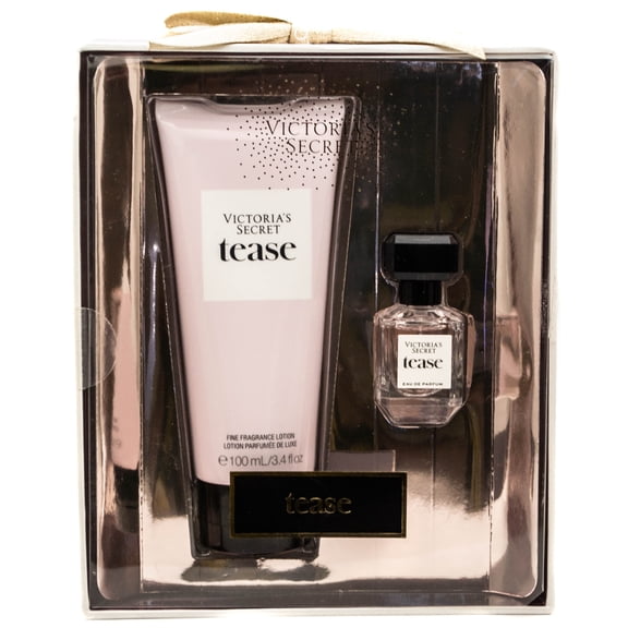 Victoria's Secret TEASE Set: Fragrance Lotion 3.4 fl oz & Eau De Parfum .25 fl oz