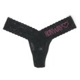 thumbnail image 1 of Victoria's Secret The Lacie Thong Panty One Size, 1 of 1
