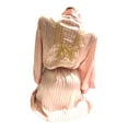 thumbnail image 1 of Victoria's Secret The Tour '23 Iconic Pink Stripe Satin Robe XS/S NWT, 1 of 4