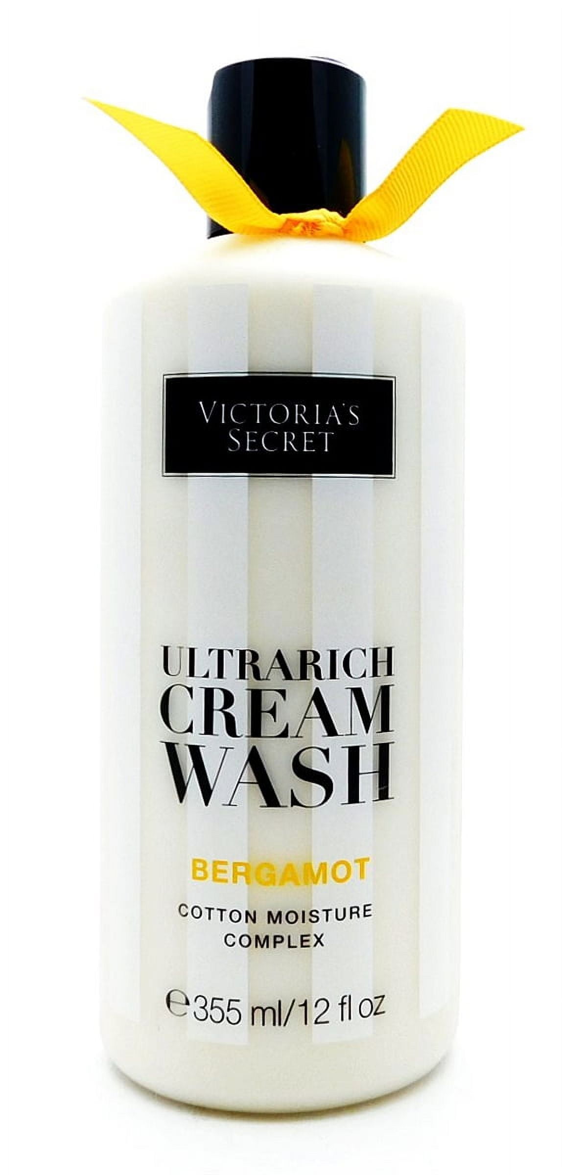 Victoria's Secret Ultrarich Cream Wash Bergamot Cotton Moisture Complex 12  Fl Oz.