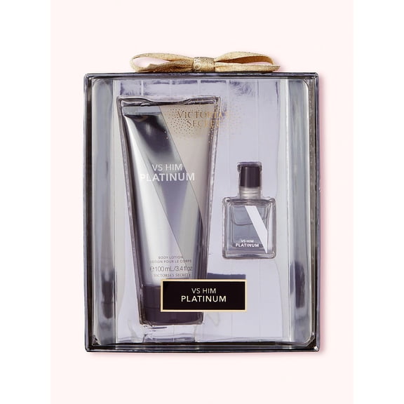 Victoria's Secret VS HIM (Platinum) Lotion & EDP Mini Gift Duo