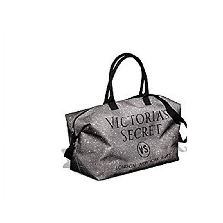 Victoria's Secret, Bags, Vs Black Silver Tote