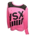thumbnail image 1 of Victoria's Secret VSX Sport Mesh Pullover Sweatshirt Open Back Color Pink Medium NWT, 1 of 2