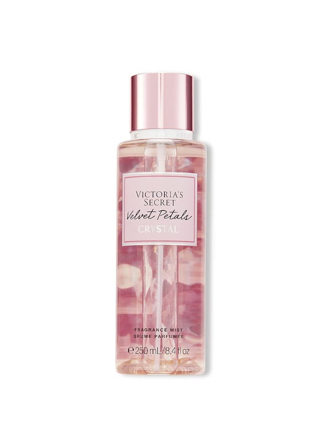 Victoria's Secret Velvet Petals Crystal Fragrance Body Mist 8.4 fl oz (Velvet  Petals Crystal) 