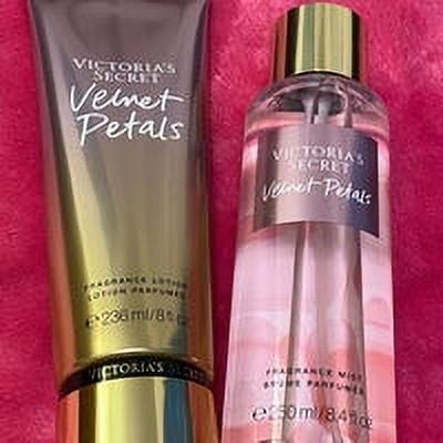 Victoria's Secret Velvet Petals Fragrance Mist 8.4 fl oz and Lotion 8.0 fl  oz Set 